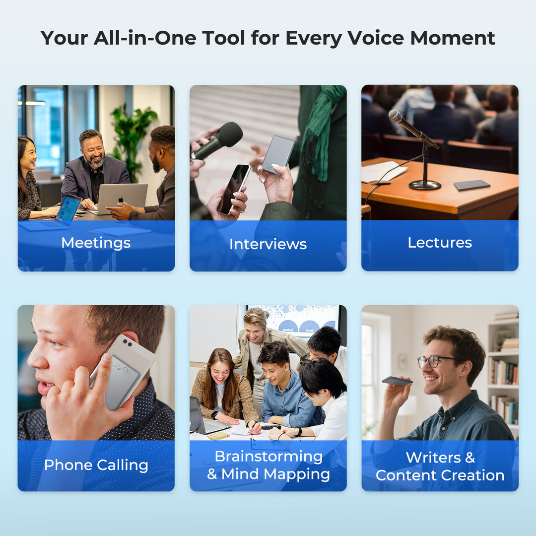 Your all-in-one voice tool for meetings, interviews, lectures, calls, brainstorming, and writing.