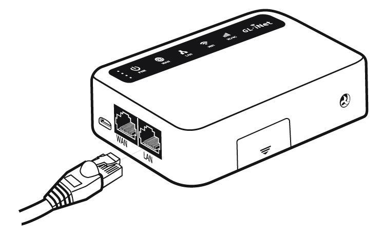 connect via lan