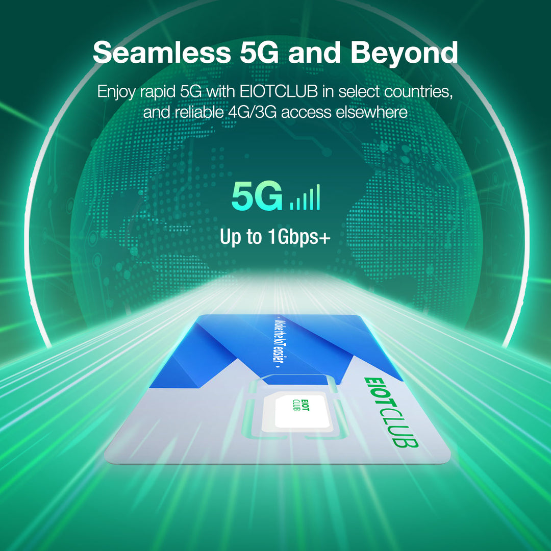 Eiotclub BizGlobeLink 5G prepaid SIM card for international business travel