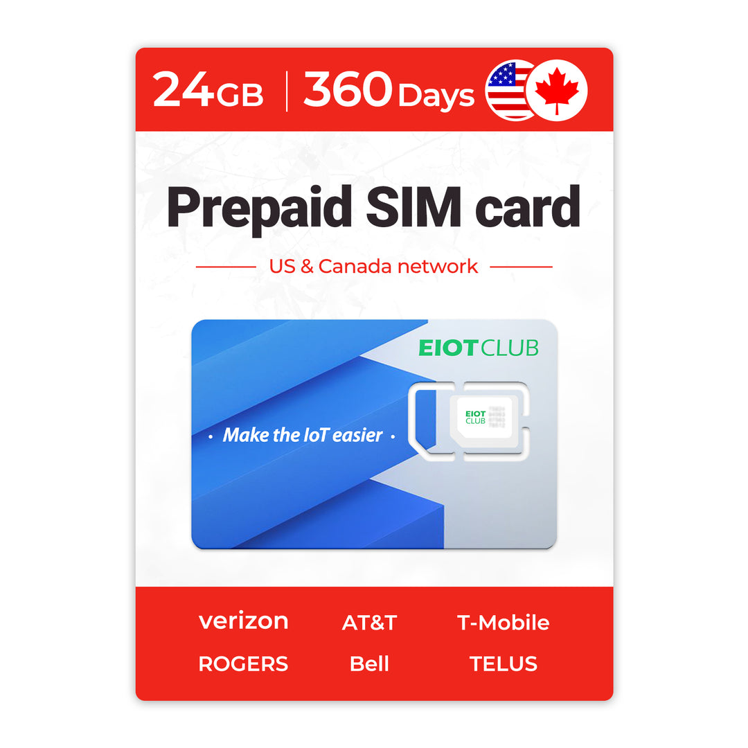 Eiotclub US & Canada Prepaid SIM Card