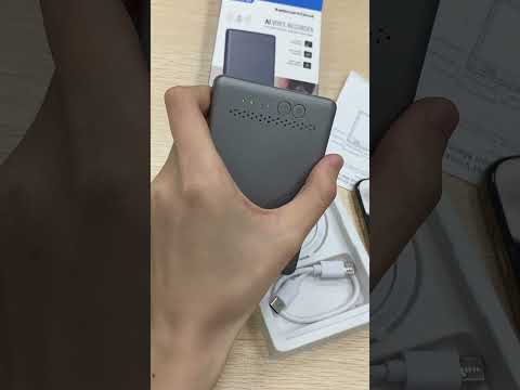 4G AI Voice Recorder with App Control, GPT-4.1 Transcription,  88 Languages