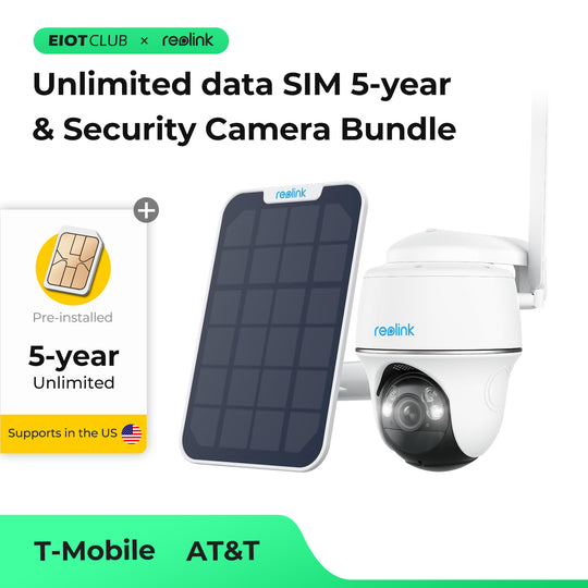 5-Year Unlimited IoT Plan for $399 with Free Reolink Camera