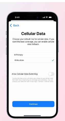 Mobile Data or Cellular Data