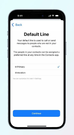 Default Line >> Select "Primary".